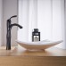 BWE Single Handle One Hole Oil Rubbed Bronze Bathroom Vessel Sink Faucet Tall Body Deck Mount - B01HTH0U4C